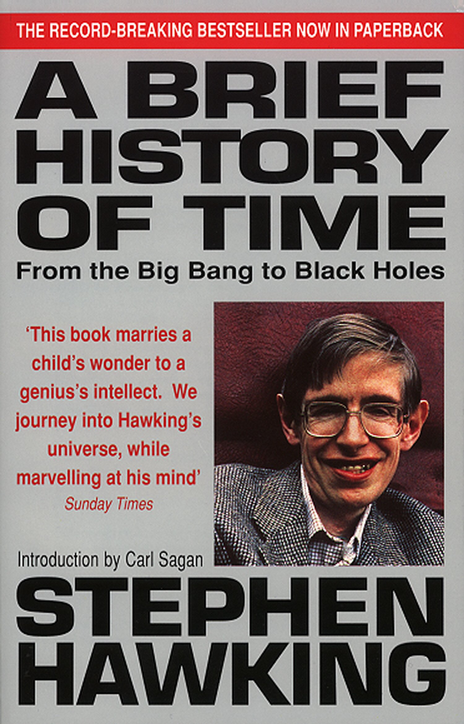 Cover of A Brief History of Time